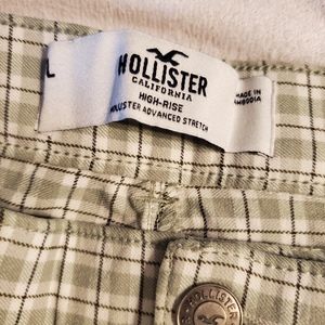Hollister flare plaid dress pants